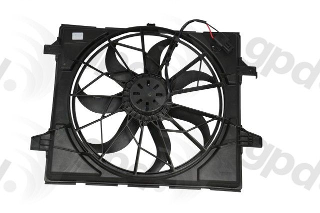 2023, 2022, 2021, 2020, 2019, 2018, 2017, 2016, 2015, 2014, 2013, 2012, 2011 Dodge Durango Engine Cooling Fan Assembly