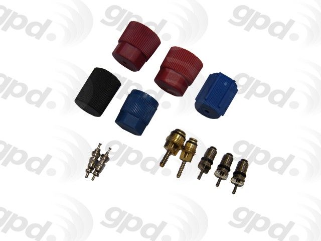 A/C System Valve Core and Cap Kit