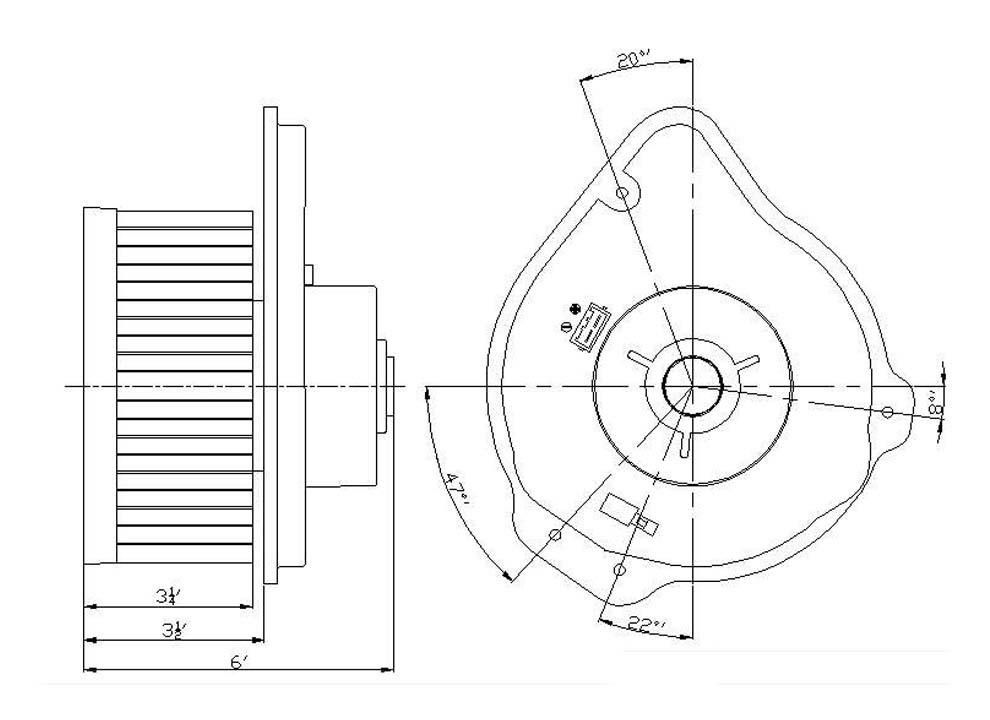 HVAC Blower Motor