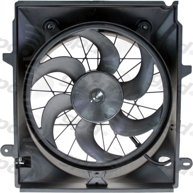 2011, 2010, 2009, 2008, 2007, 2006, 2005, 2004, 2003, 2002, 2001 Ford Ranger Engine Cooling Fan Assembly
