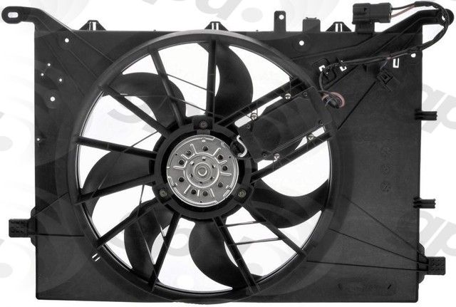 2003, 2002, 2001, 2000 Volvo S80 Engine Cooling Fan Assembly