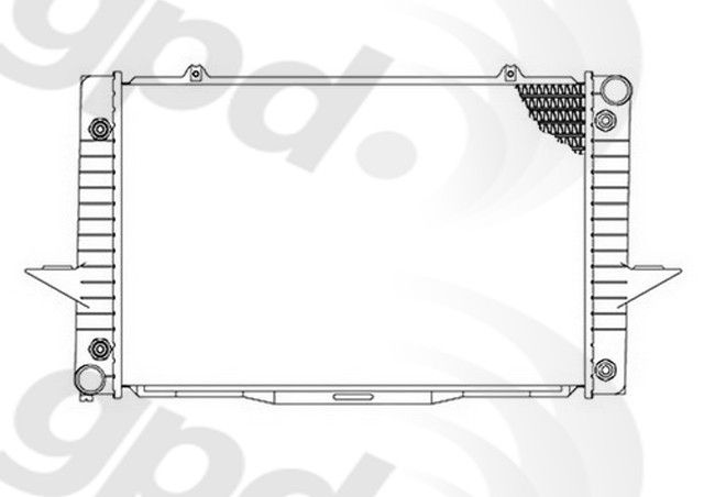 1998 Volvo V70 Radiator
