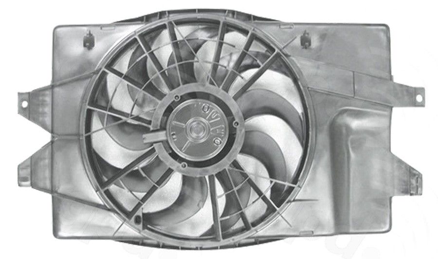 1995, 1994, 1993 Dodge Caravan Voyager Engine Cooling Fan Assembly