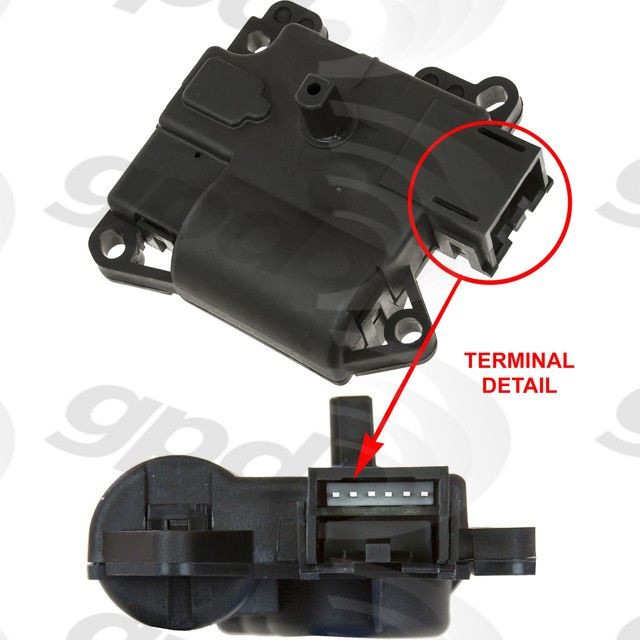 2006, 2005, 2004, 2003, 2002, 2001, 2000 Lincoln LS HVAC Mode Door Actuator