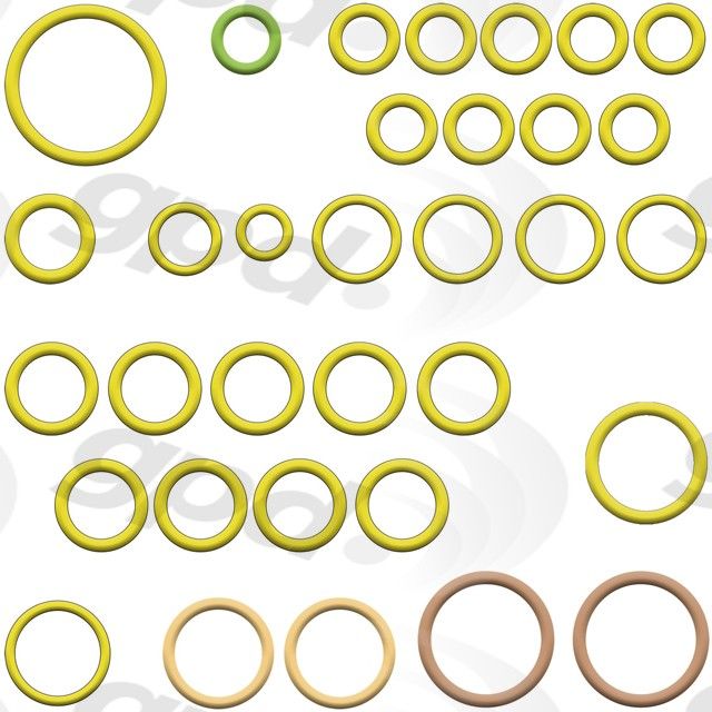 2016, 2015 Volvo S80 A/C System O-Ring and Gasket Kit
