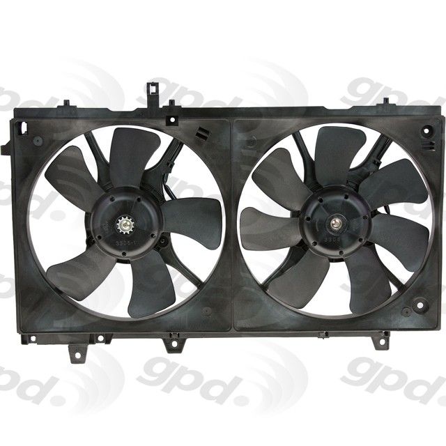 2008, 2007, 2006, 2005, 2004, 2003 Subaru Forester Engine Cooling Fan Assembly