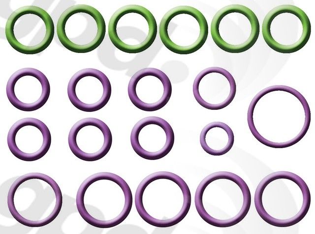 2013, 2012, 2011, 2010, 2009, 2008, 2007, 2006, 2005, 2004, 2003, 2002 Mini Cooper A/C System O-Ring and Gasket Kit
