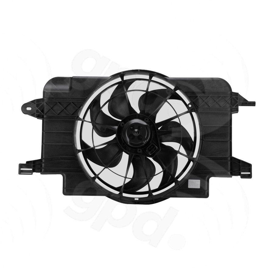 2002, 2001, 2000, 1999, 1998, 1997, 1996, 1995, 1994, 1993, 1992, 1991 Saturn SL Engine Cooling Fan Assembly