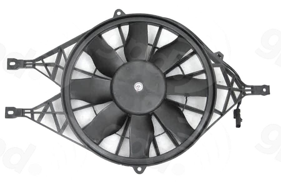 2003, 2002, 2001, 2000 Dodge Durango Engine Cooling Fan Assembly