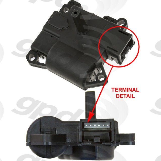 2006, 2005, 2004, 2003, 2002, 2001, 2000 Lincoln LS HVAC Blend Door Actuator