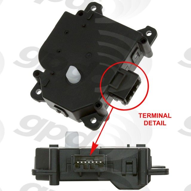 2015, 2014, 2013, 2012, 2011, 2010, 2009, 2008, 2007 Ford Edge HVAC Recirculation Door Actuator