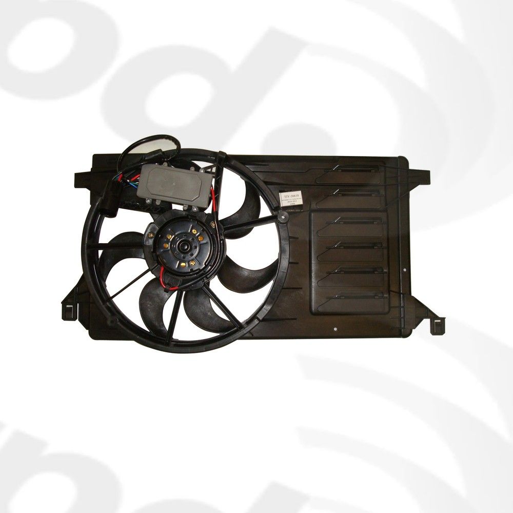 2013, 2012, 2011, 2010 Mazda 3 Engine Cooling Fan Assembly