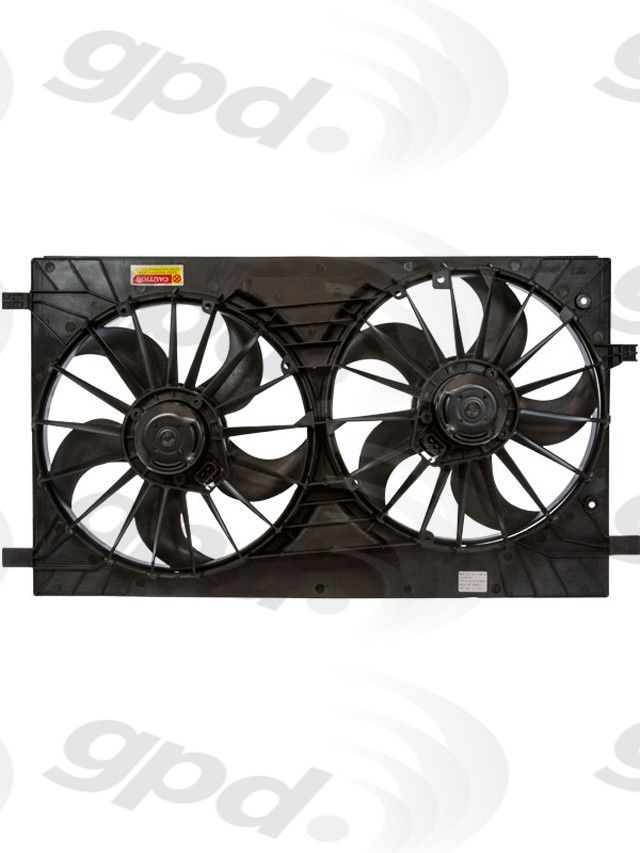 2017, 2016, 2015, 2014, 2013, 2012, 2011, 2010, 2009, 2008, 2007 Jeep Compass Engine Cooling Fan Assembly