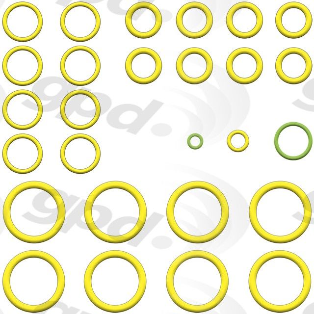 2013, 2012, 2011, 2010, 2009, 2008, 2007 Volvo C30 A/C System O-Ring and Gasket Kit