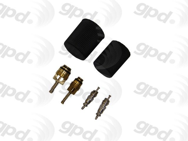 A/C System Valve Core and Cap Kit