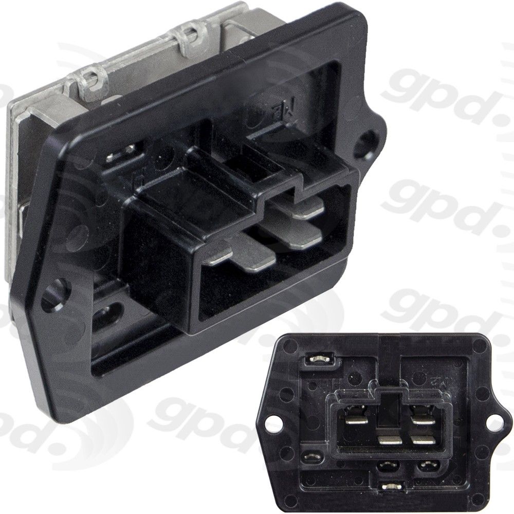 2008, 2007, 2006, 2005, 2004, 2003, 2002, 2001, 2000, 1999 Chevrolet Tracker HVAC Blower Motor Resistor