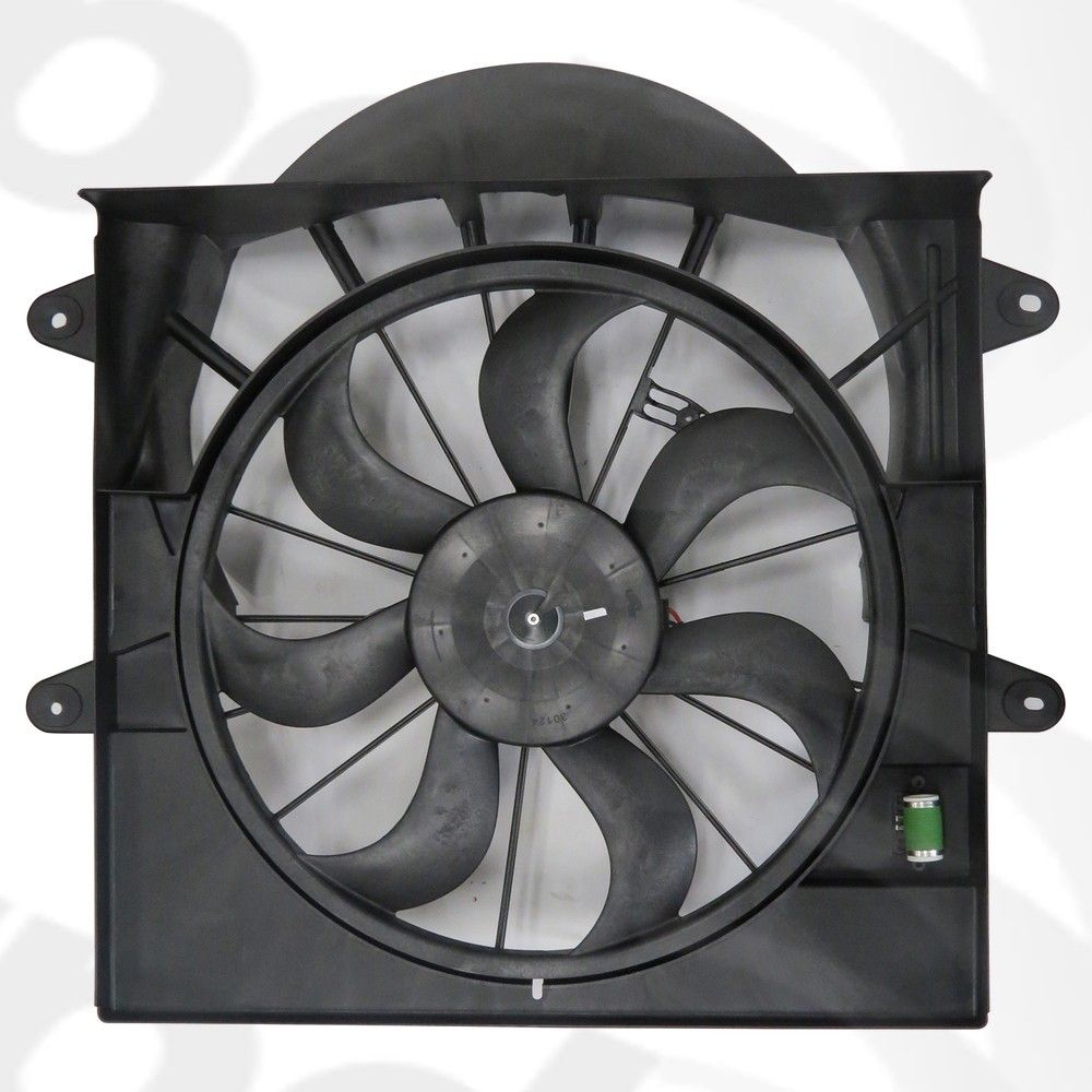 2010, 2009, 2008 Jeep Commander Engine Cooling Fan Assembly