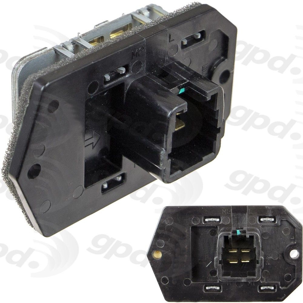 2018, 2017, 2016, 2015, 2014, 2013, 2012, 2011, 2010, 2009, 2008 Jeep Wrangler HVAC Blower Motor Resistor