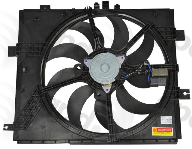 2019, 2018, 2017, 2016, 2015, 2014 Nissan Versa Note Engine Cooling Fan Assembly