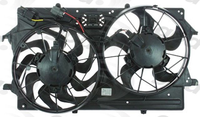 2004, 2003 Ford Focus Engine Cooling Fan Assembly