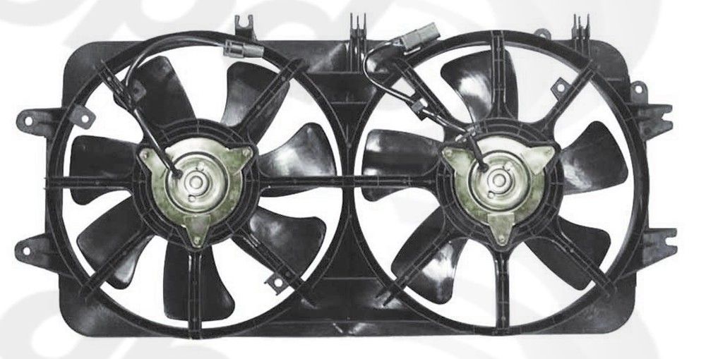 2002, 2001, 2000 Mazda 626 Engine Cooling Fan Assembly