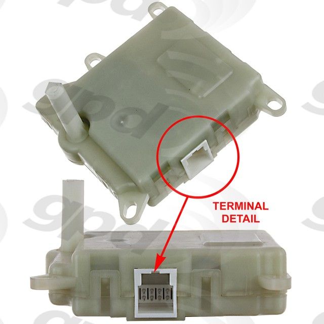 2005, 2004, 2003, 2002, 2001, 2000 Ford Excursion HVAC Blend Door Actuator