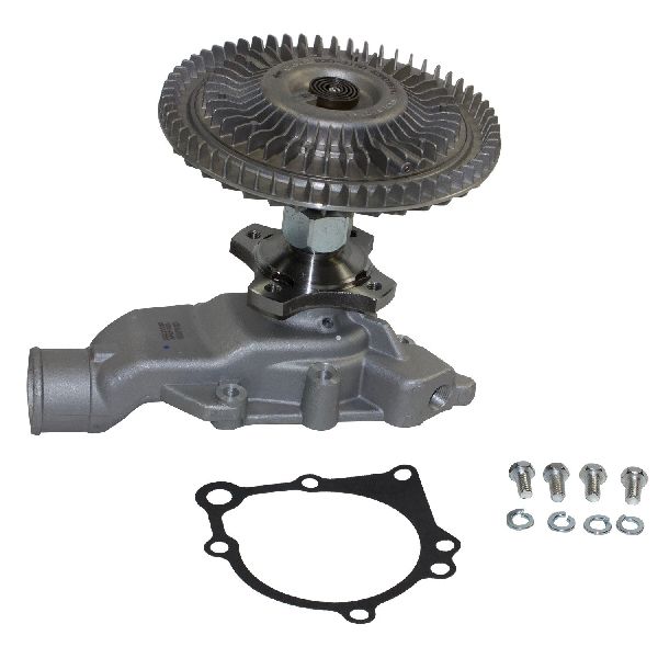 2000-2006 Jeep Wrangler Engine Water Pump with Fan Clutch (GMB)