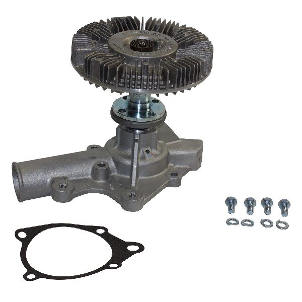 1993-1998 Jeep Grand Cherokee Engine Water Pump with Fan Clutch (GMB)
