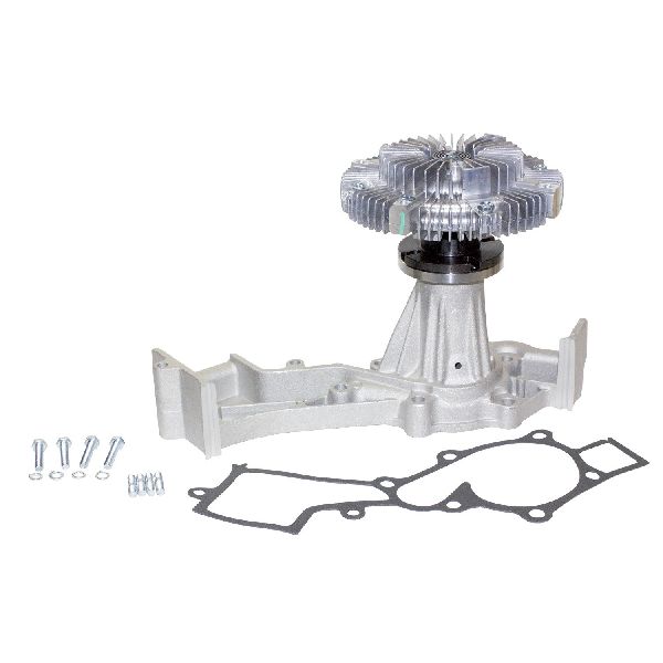 1997-2000 INFINITI QX4 Engine Water Pump with Fan Clutch (GMB)