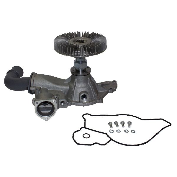 2000-2003 Ford Excursion Engine Water Pump with Fan Clutch (GMB)