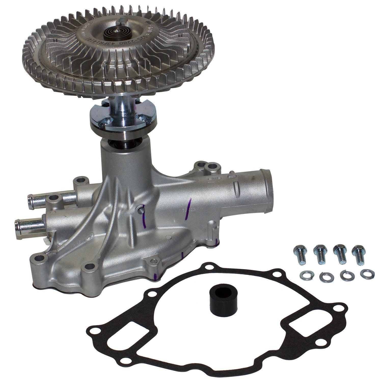 1996, 1995, 1994, 1993, 1992, 1991, 1990, 1989, 1988, 1987 Ford F-150 Engine Water Pump with Fan Clutch