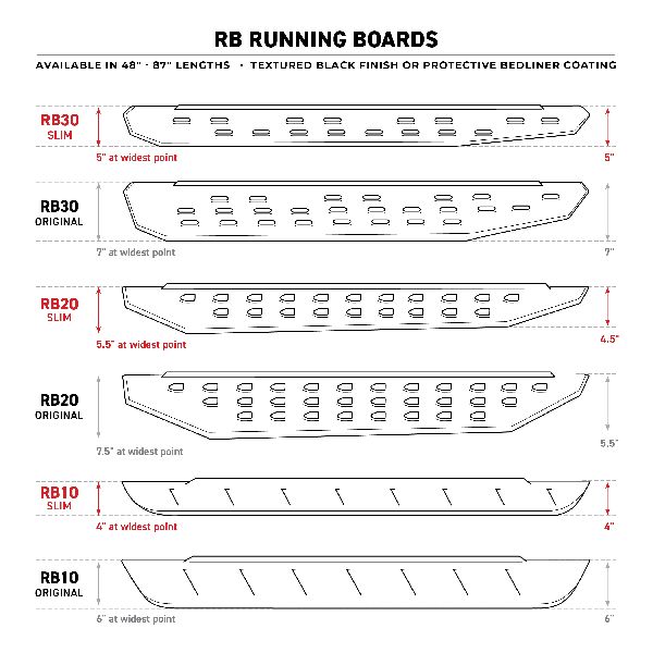 2023-2025 Toyota Sequoia Running Board - Left and Right (Go Rhino)