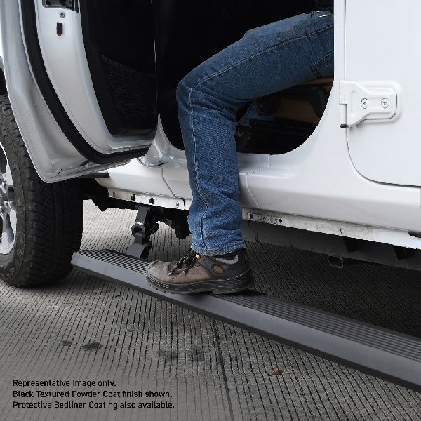 2007-2017 Jeep Wrangler Running Board Set - Left and Right (Go Rhino)