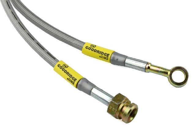 2004-2009 Cadillac XLR Brake Hydraulic Hose Kit - Front and Rear (Goodridge)