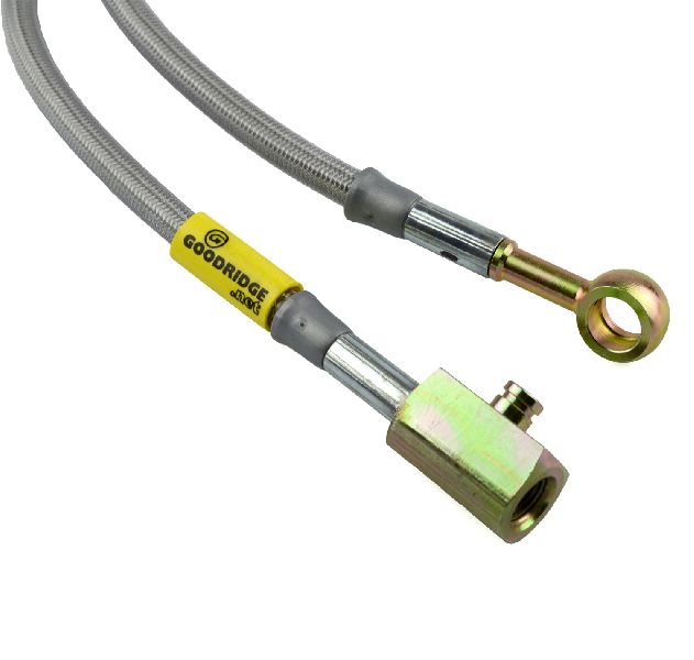 2005-2014 Ford Mustang Brake Hydraulic Hose Kit - Front and Rear (Goodridge)