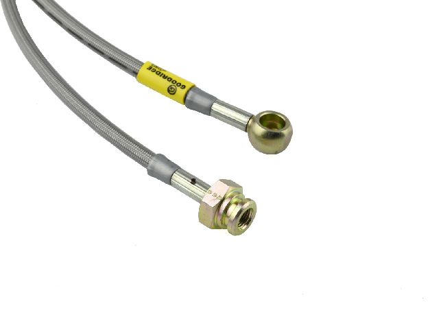 1969 Pontiac Firebird Brake Hydraulic Hose Kit - Front and Rear (Goodridge)