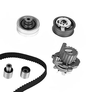 1999-2004 Volkswagen Golf Engine Timing Belt Kit with Water Pump (Graf)