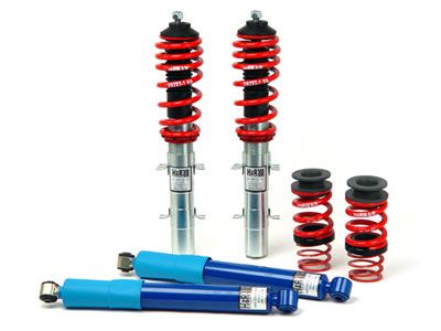 2004 Volkswagen Golf Coilover Adjustable Spring Lowering Kit (H&R Special Springs LP)