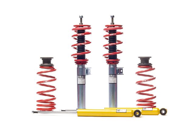 2005-2014 Volkswagen Jetta Coilover Adjustable Spring Lowering Kit (H&R Special Springs LP)