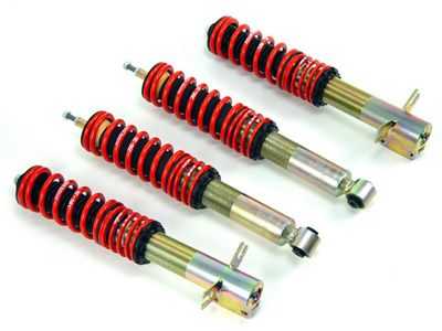 1980-1984 Volkswagen Jetta Coilover Adjustable Spring Lowering Kit (H&R Special Springs LP)