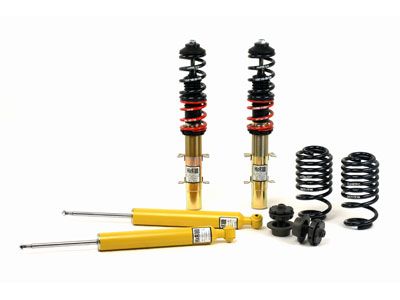 1998-2005 Volkswagen Jetta Coilover Adjustable Spring Lowering Kit (H&R Special Springs LP)