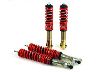 1993-1998 Volkswagen Jetta Coilover Adjustable Spring Lowering Kit (H&R Special Springs LP)