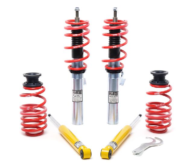 2010-2014 Volkswagen GTI Coilover Adjustable Spring Lowering Kit (H&R Special Springs LP)
