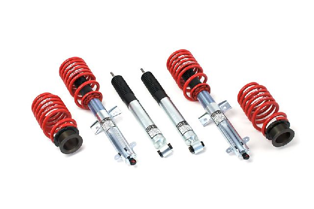 2005-2014 Ford Mustang Coilover Adjustable Spring Lowering Kit (H&R Special Springs LP)