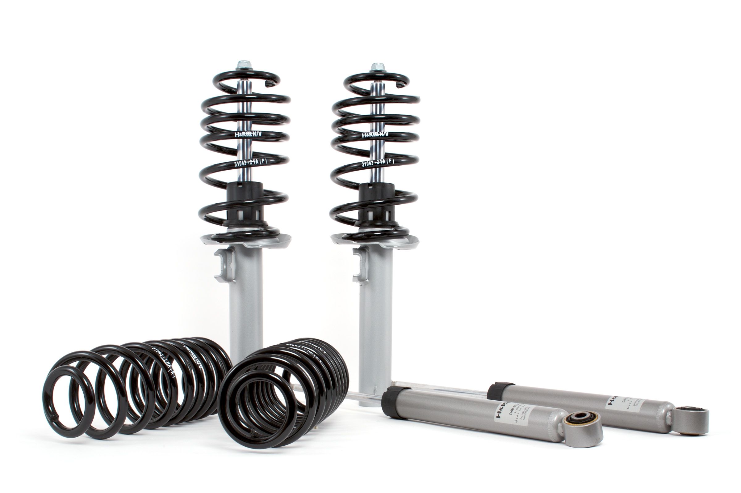 1992, 1991, 1990, 1989, 1988, 1987, 1986, 1985 Volkswagen Golf Coil Spring Lowering Kit / Shock Absorber Kit