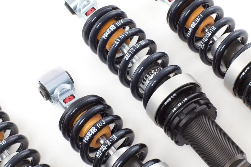2015, 2014, 2013, 2012, 2011, 2010, 2009, 2008 Audi R8 Coilover Adjustable Spring Lowering Kit