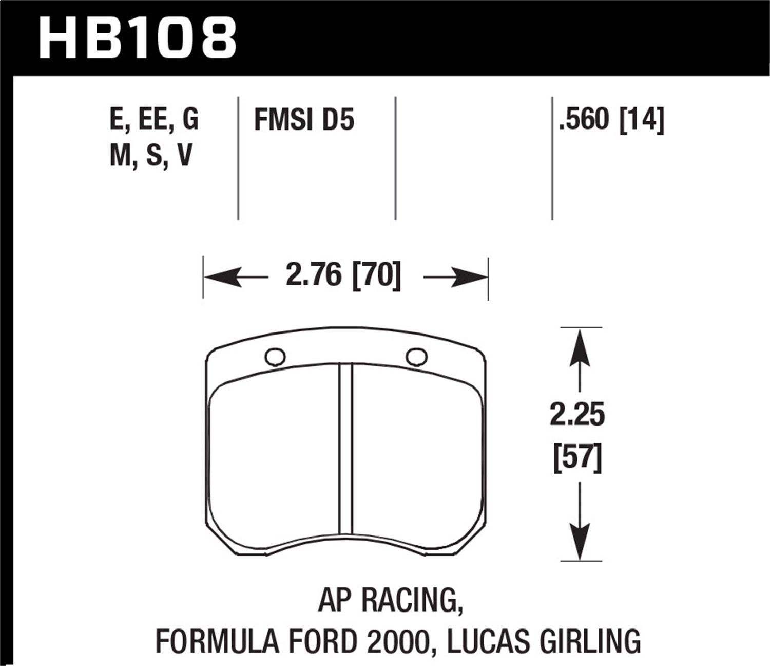 Disc Brake Pad Set