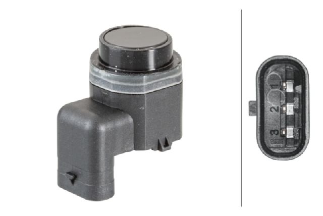 2012-2018 Audi A6 Parking Aid Sensor -  or Front Inner (Hella)