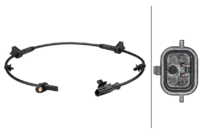2012-2019 Ford Fiesta ABS Wheel Speed Sensor - Front (Hella)