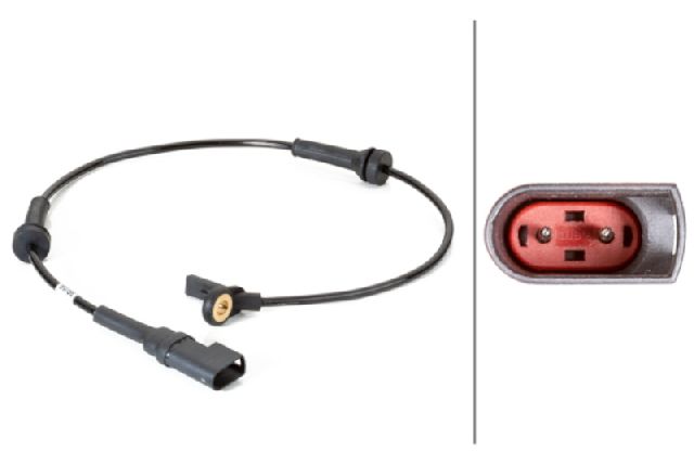 2000-2007 Ford Focus ABS Wheel Speed Sensor - Front Left or Front Right (Hella)